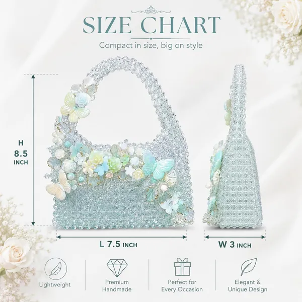 Blue_Brass_And_Alloy_Handbag_For_Women