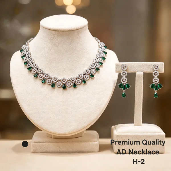 Green_Brass_And_Alloy_Necklace_Set_For_Women