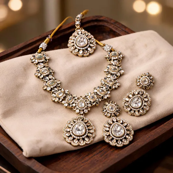 Silver_Brass_And_Alloy_Jewellery_Set_For_Women
