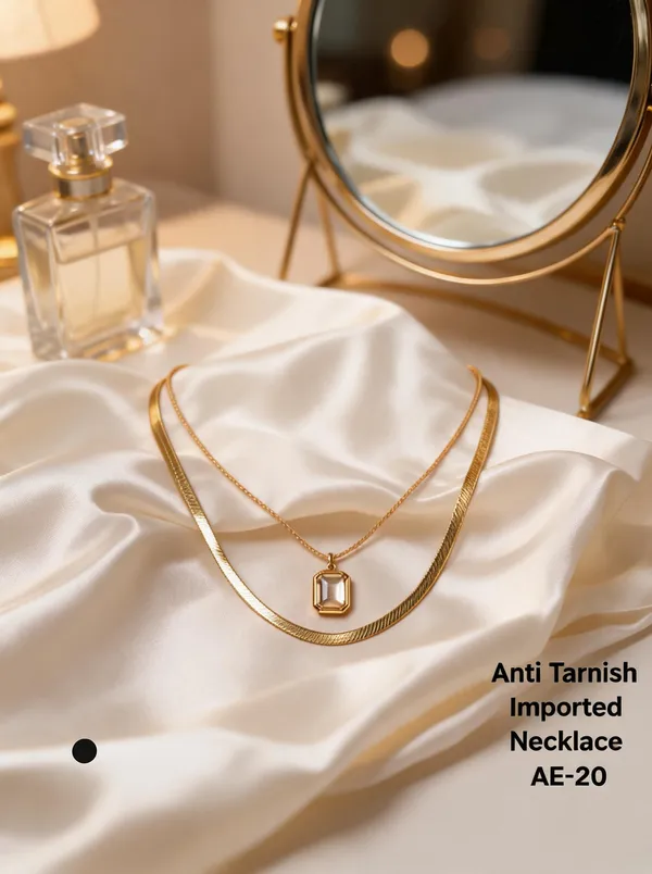 Golden_Brass_And_Alloy_Layered_Pendant_Necklace_For_Women