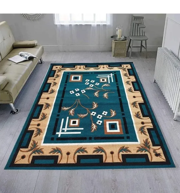 Blue_Acrylic_Rug_For_Home_Decor