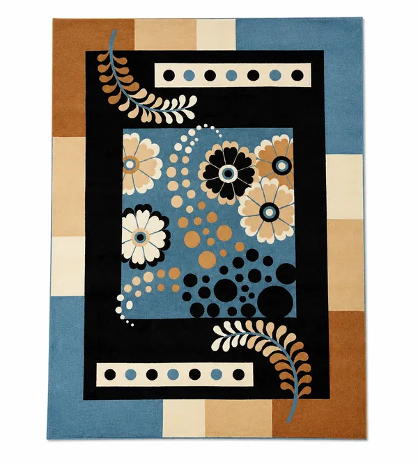 Blue_Acrylic_Rug_For_Home_Decor