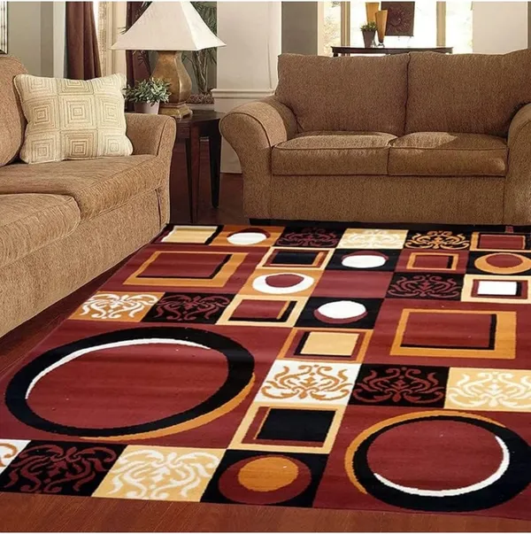 Brown_Acrylic_Rug_For_Home_Decor