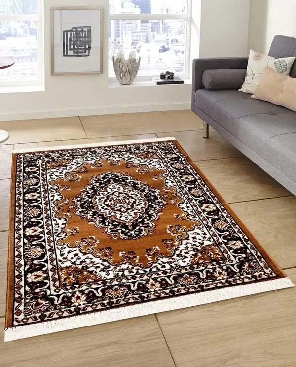 Brown_Acrylic_Rug_For_Home_Decor