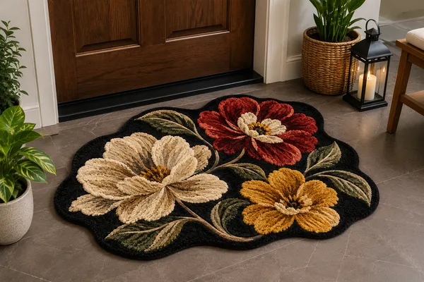Handtufted_Irregular_Handtufted_Floral_Rug