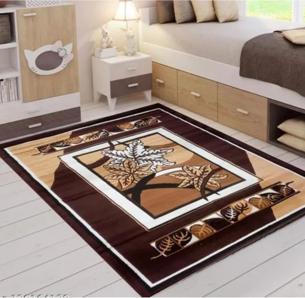 Brown_Acrylic_Rug_For_Home_Decor