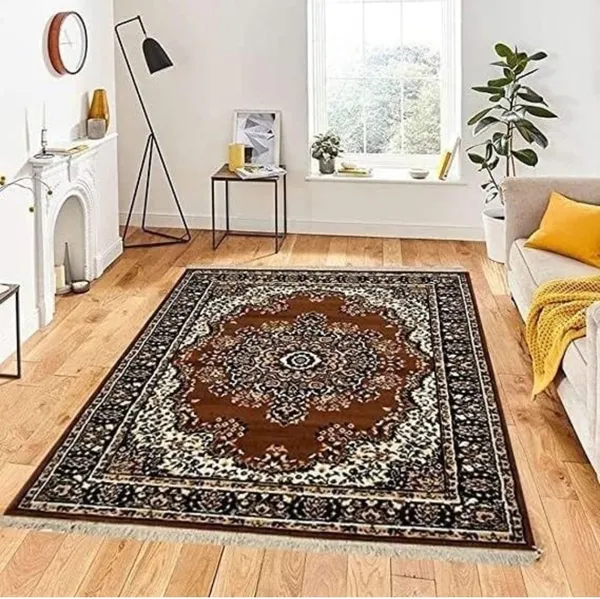 Brown_Acrylic_Rug_For_Home_Decor
