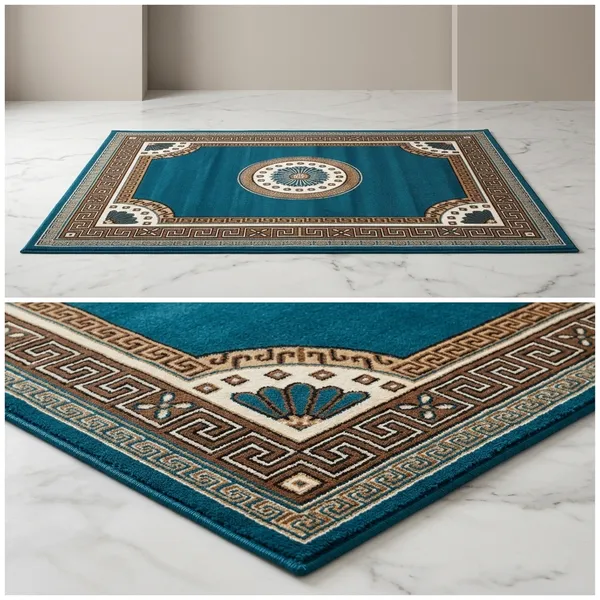 Blue_Acrylic_Rug_For_Home_Decor