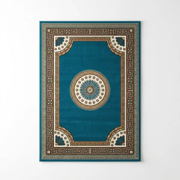 Blue_Acrylic_Rug_For_Home_Decor