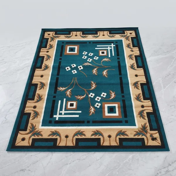 Blue_Acrylic_Rug_For_Home_Decor