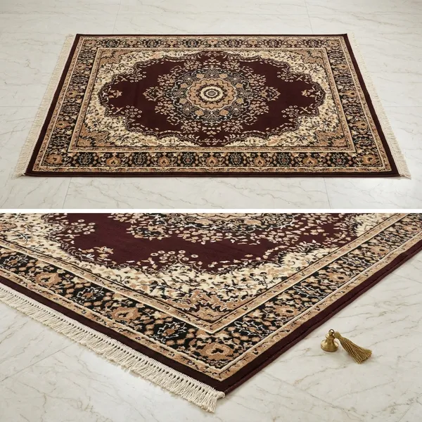 Brown_Acrylic_Rug_For_Home_Decor