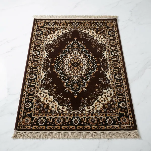 Brown_Acrylic_Rug_For_Home_Decor