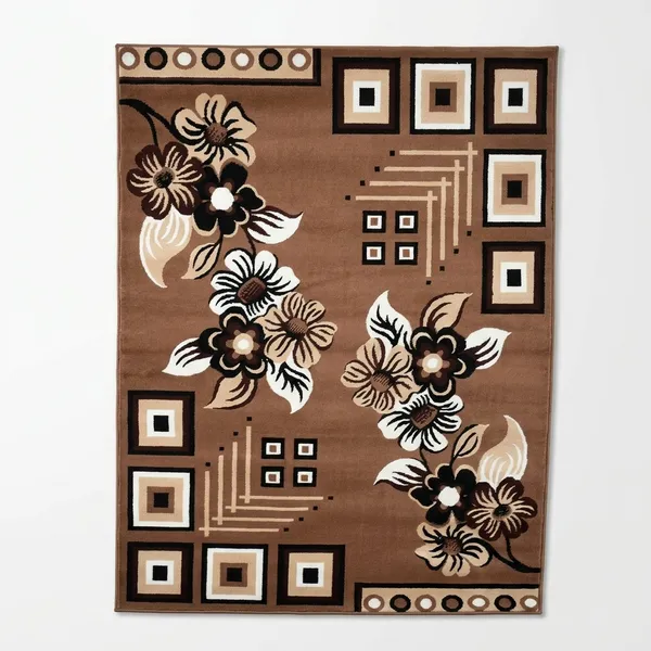 Brown_Acrylic_Rug_For_Home_Decor