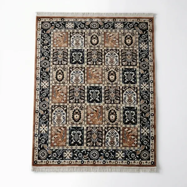 Brown_Acrylic_Rug_For_Home_Decor