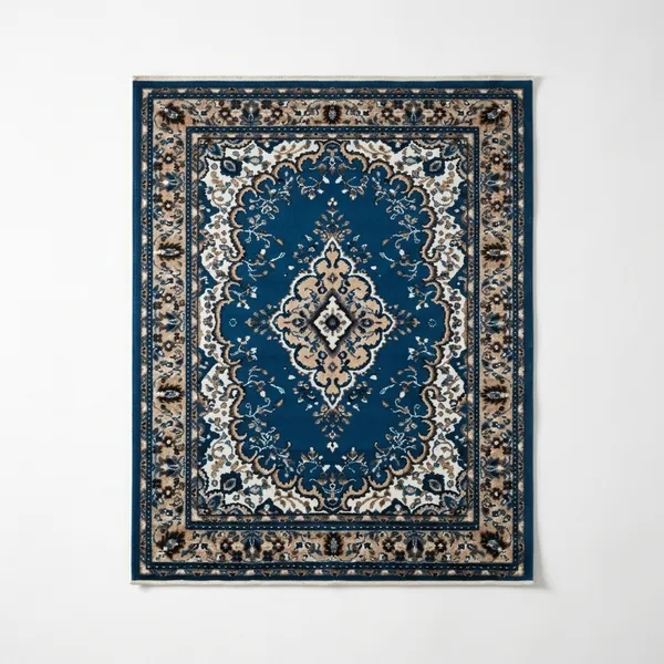Blue_Acrylic_Rug_For_Home_Decor