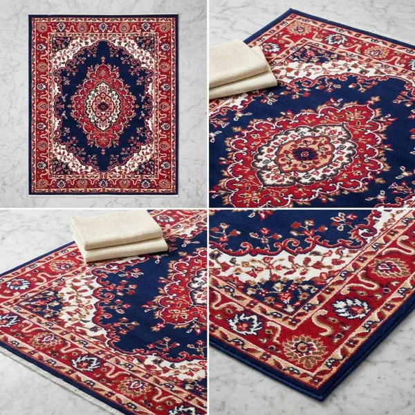 Red_&_Blue_Acrylic_Rug_For_Home_Decor