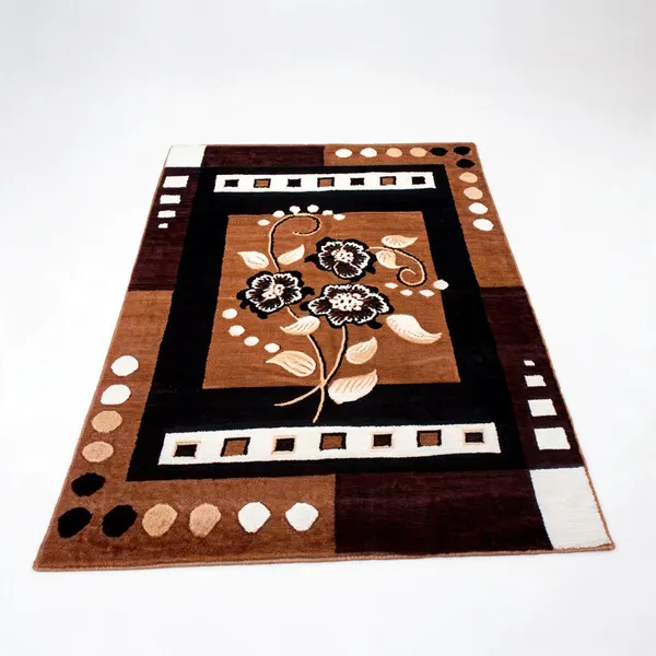 Brown_Acrylic_Rug_For_Home_Decor