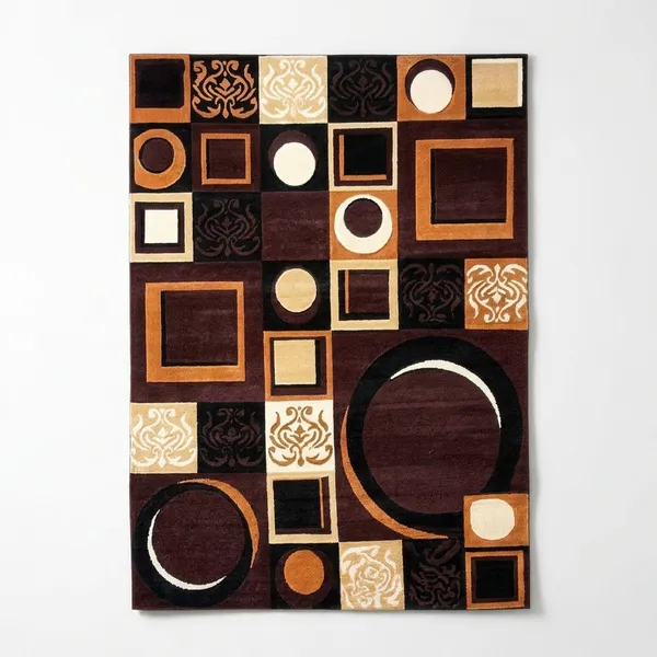 Brown_Acrylic_Rug_For_Home_Decor
