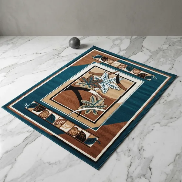 Blue_Acrylic_Rug_For_Home_Decor