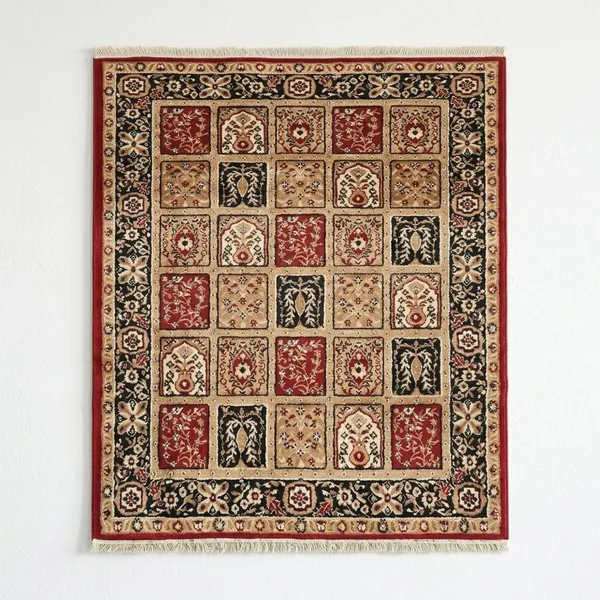 Red_Acrylic_Rug_For_Home_Decor
