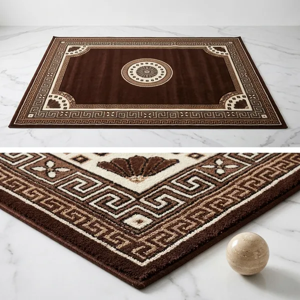 Brown_Acrylic_Rug_For_Home_Decor