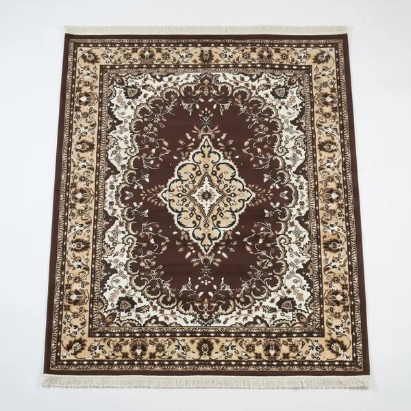 Brown_Acrylic_Rug_For_Home_Decor