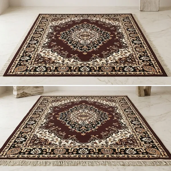 Brown_Acrylic_Rug_For_Home_Decor
