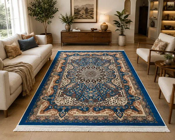 Royal_Sapphire_Persian_Medallion_Rug