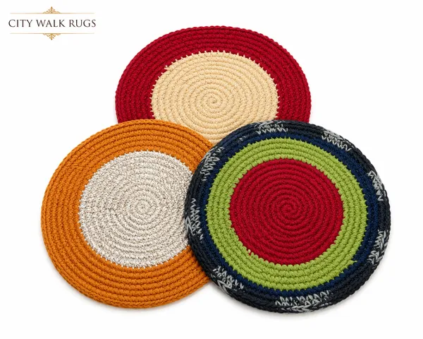 Boho_Multicolor_Braided_Round_Doormat