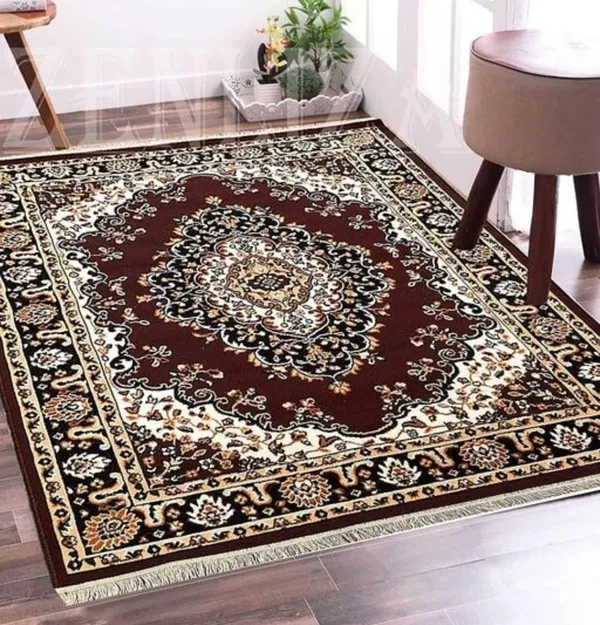 Brown_Acrylic_Rug_For_Home_Decor