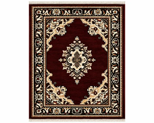 Red_Acrylic_Rug_For_Home_Decor