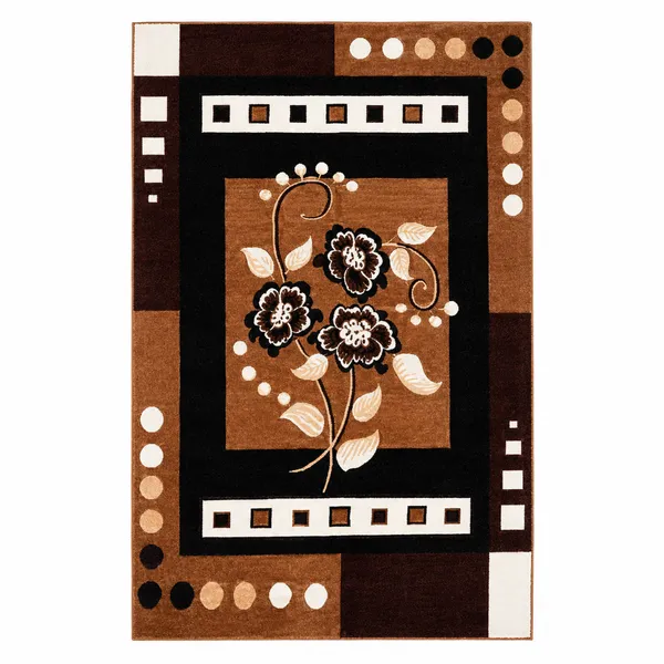 Brown_Acrylic_Rug_For_Home_Decor