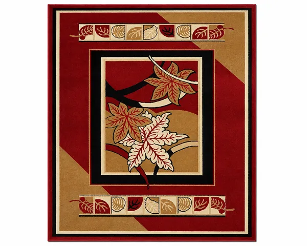 Red_Acrylic_Rug_For_Home_Decor