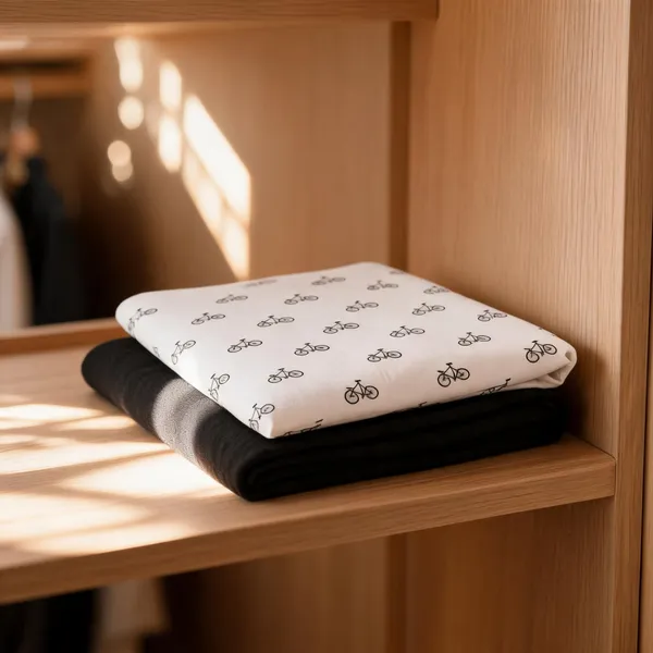 Black_White_Cotton_Bicycle_Print_Unstitched_Shirt_Pant_Fabric_For_Men