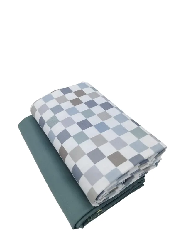 Multicolor_Cotton_Checkered_Printed_Unstitched_Fabric_For_Men