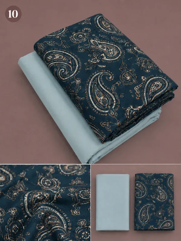 Navy_Cotton_Paisley_Print_Unstitched_Fabric_For_Men
