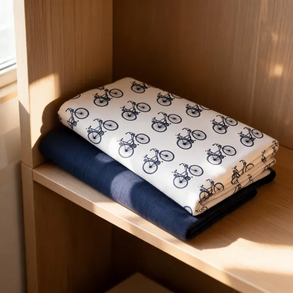 White_Cotton_Bicycle_Print_Unstitched_Fabric_For_Men