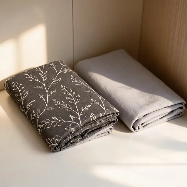 Grey_Cotton_Floral_Print_Unstitched_Fabric_For_Men