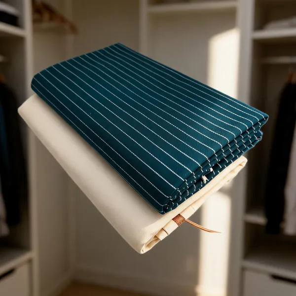Teal_Cotton_Pinstripe_Unstitched_Shirt_Pant_Fabric_For_Men