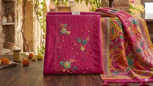 Fuchsia_Floral_Elegance_Unstitched_Suit