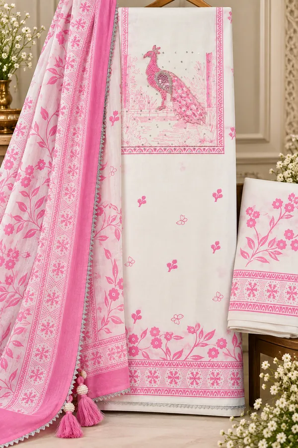 Pink_Peacock_Garden_–_Elegant_Cotton_Suit_Set