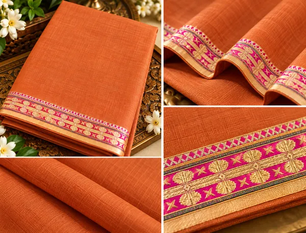 Vasudha_Rust_Printed_Saree