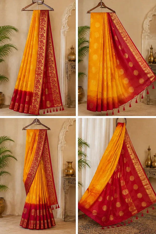 Yellow_Red_Traditional_Saree