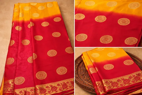 SURYAGANI_ROYAL_-_Golden_Red_Floral_Saree