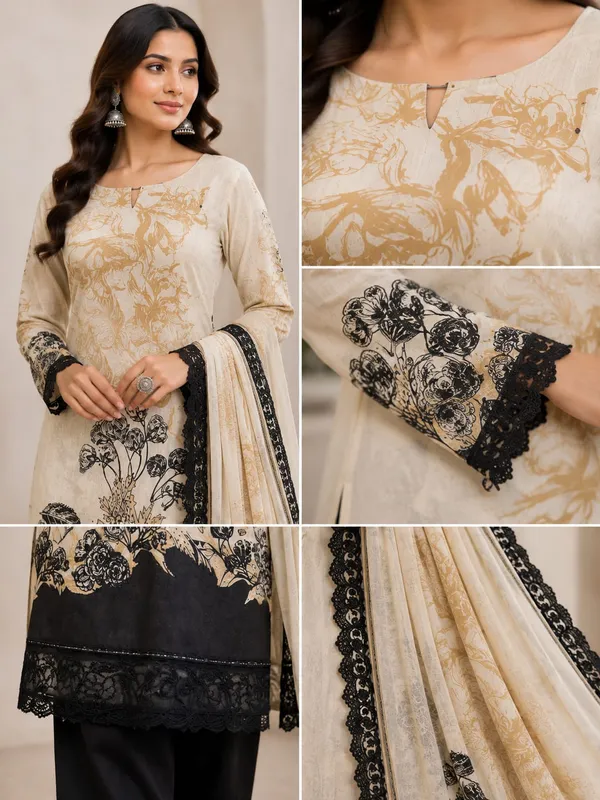 Multicolor_Pathani_Silk_Straight_Unstitched_Suit_Set_For_Women