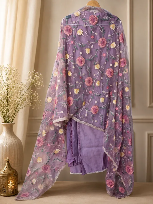lavender_floral_embroidered_suit_piece