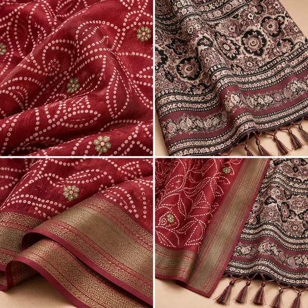 Maroon_Bloom_Saree