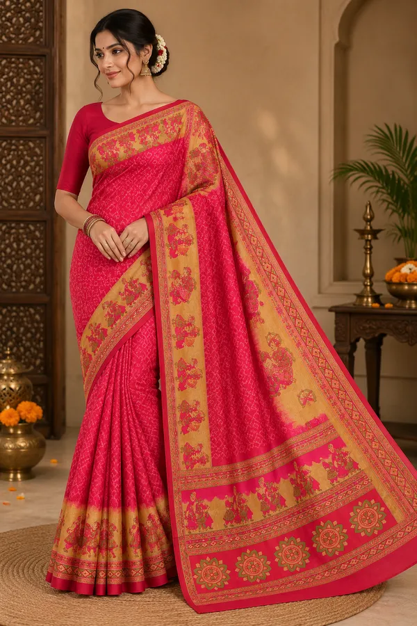 Rangini_–_Cotton_Folk_Essence_Saree