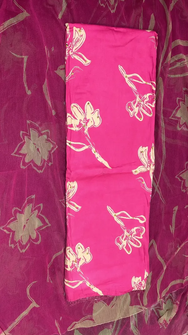 Pink_Pathani_Cotton_Straight_Unstitched_Suit_Set_For_Women