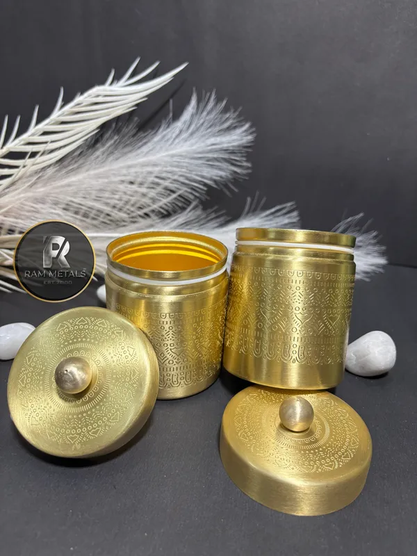 Brass_Small_Decorative_Storage_set_of_2
